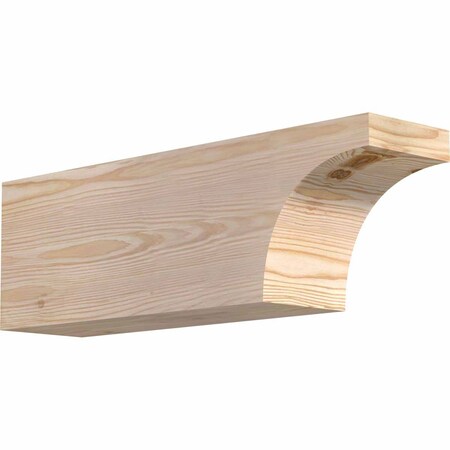 Ekena Millwork Huntington Smooth Rafter Tail, Douglas Fir, 5 1/2"W x 8"H x 24"L RFT06X08X24HUN00SDF